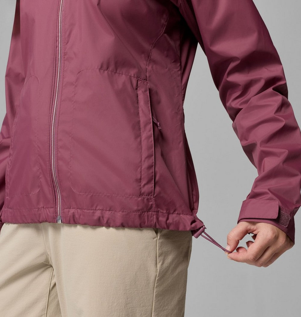Women's Packable Water-Repellent Jacket - Blue