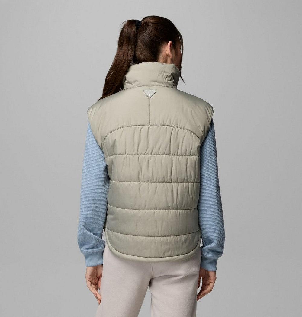 Women's Water-Resistant Insulated Vest - Blue