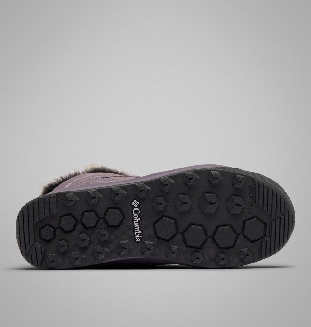 Women's Insulated Winter Ankle Boot - Gray Purple