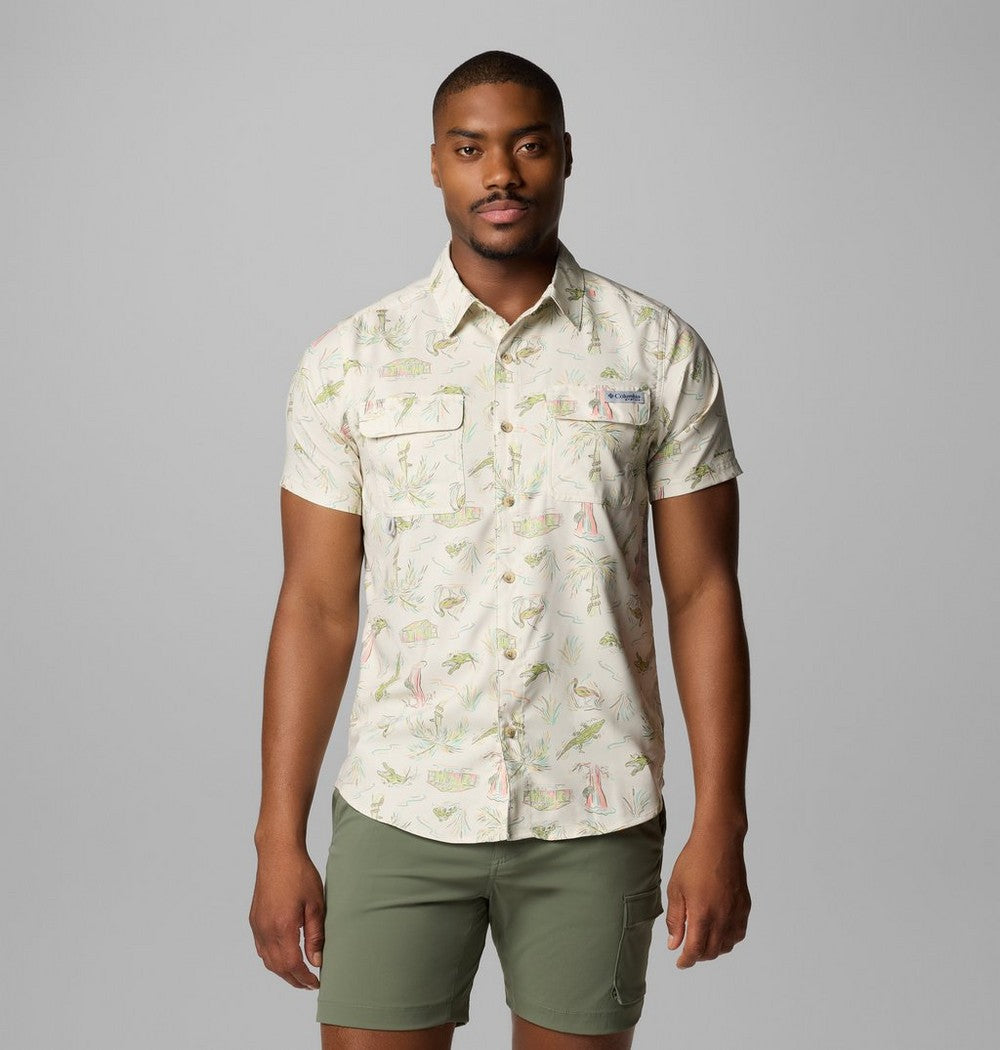 Men's Printed UPF 50 Fishing Shirt