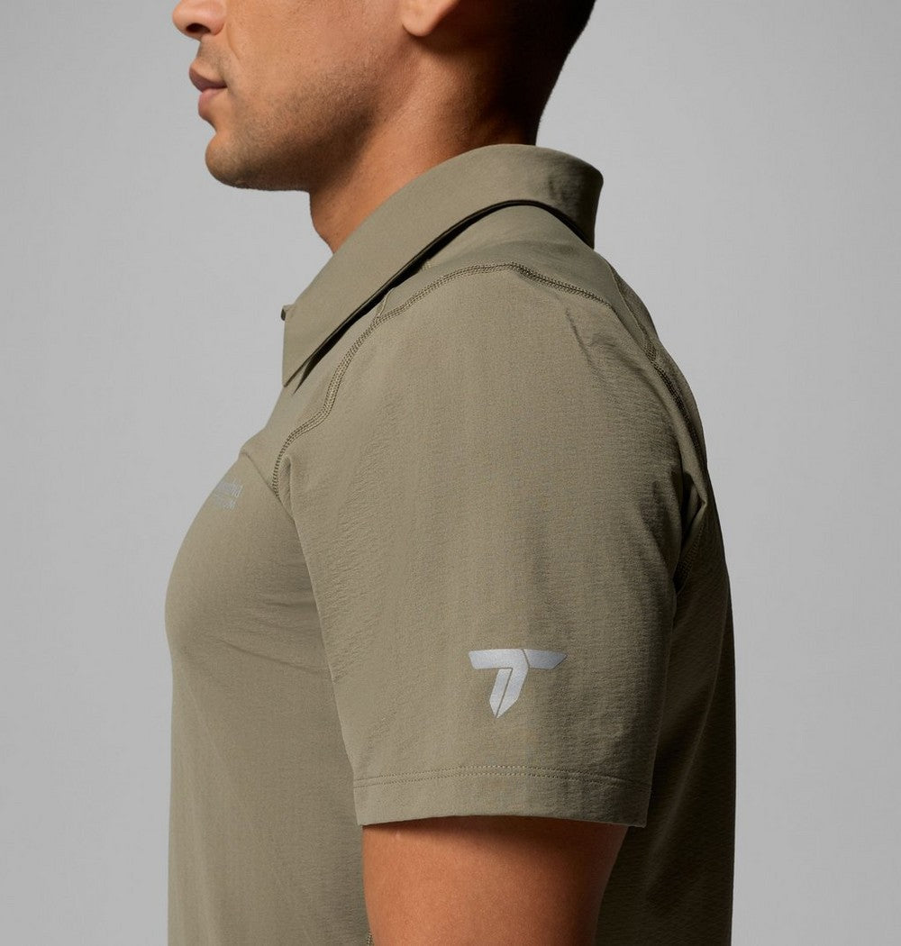 Men's Cooling Sun Protection Polo - Green