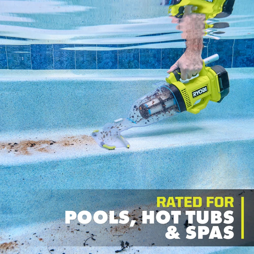 18V Cordless Handheld Pool Vacuum