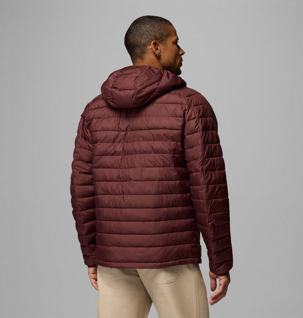 Men's Insulated Hooded Jacket - Redwood