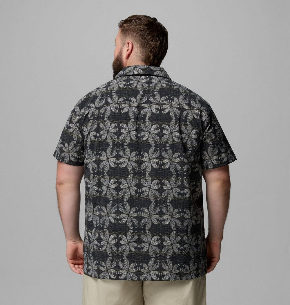 Men's Big Short-Sleeve Printed Camp Shirt