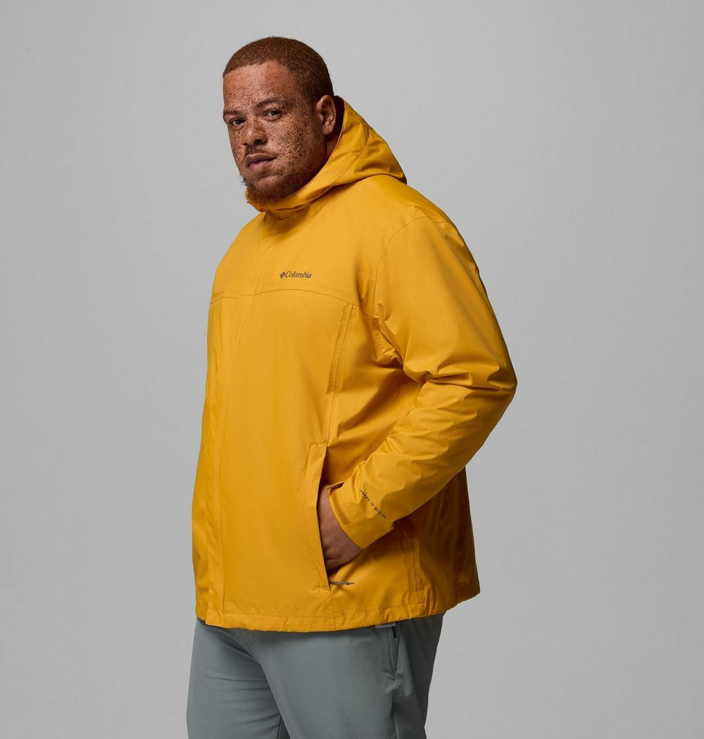 Men's Big Seam-Sealed Rain Jacket - Blue