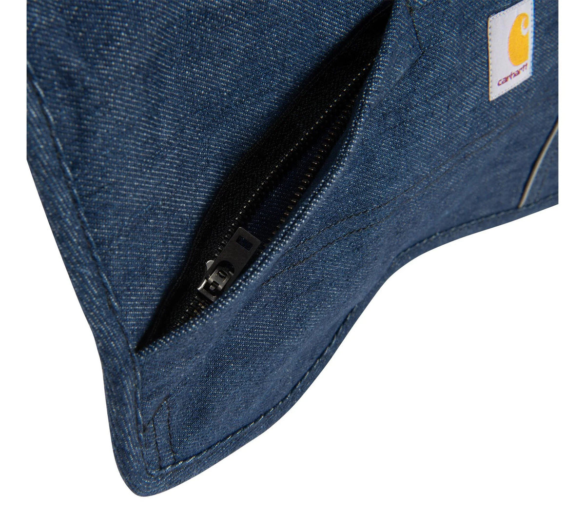 Insulated Denim Dog Coat - Blue