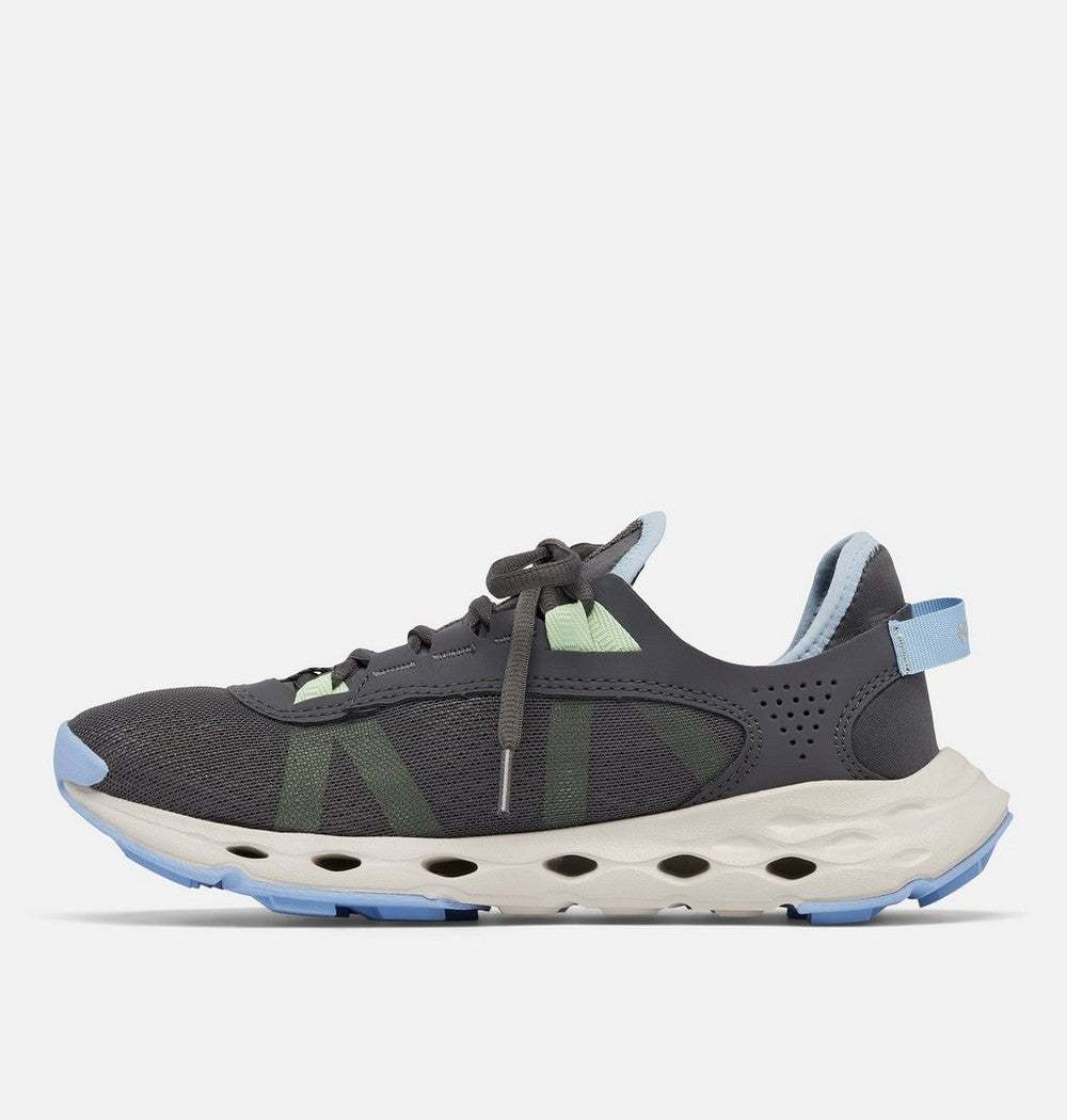 Women's Water Drainage Shoe - Black Gray