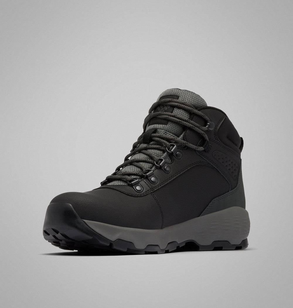 Men's Waterproof Leather Hiking Boot - Black