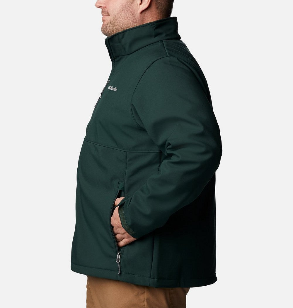 Men's Big Softshell Jacket - Grey