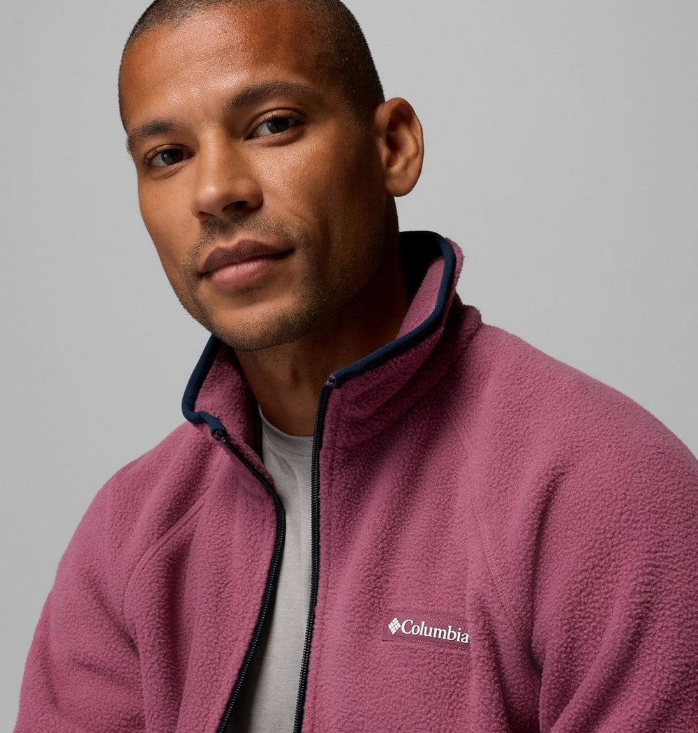 Men's Full-Zip Fleece Jacket - Sage