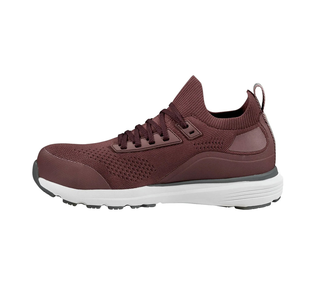 Women's ESD Nano Toe Knit Work Shoe - Red