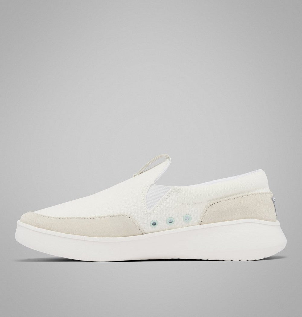 Women's Canvas Deck Shoe - Tan