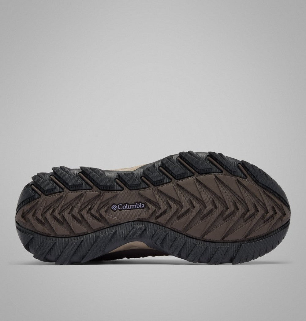 Women's Mid Waterproof Hiking Shoe - Burgundy