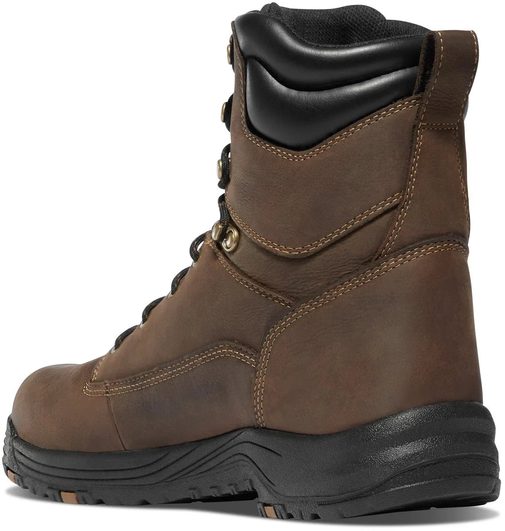 Men's 8-Inch Insulated Waterproof Work Boot - Brown