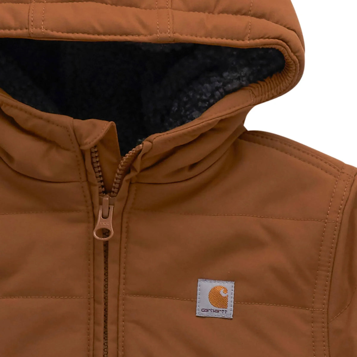 Baby & Toddler Insulated Hooded Jacket - Brown