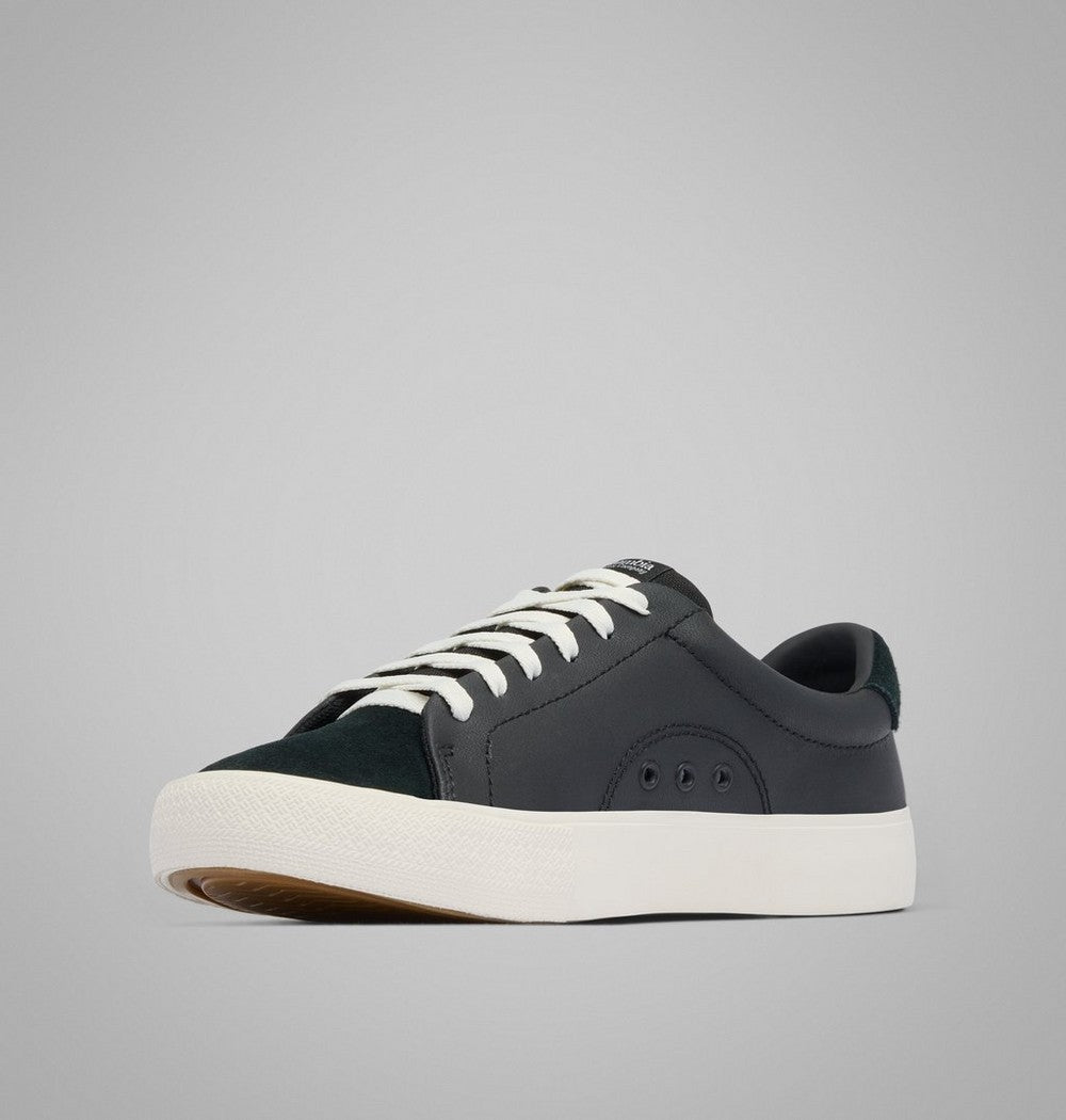 Women's Leather Deck Shoe - Black
