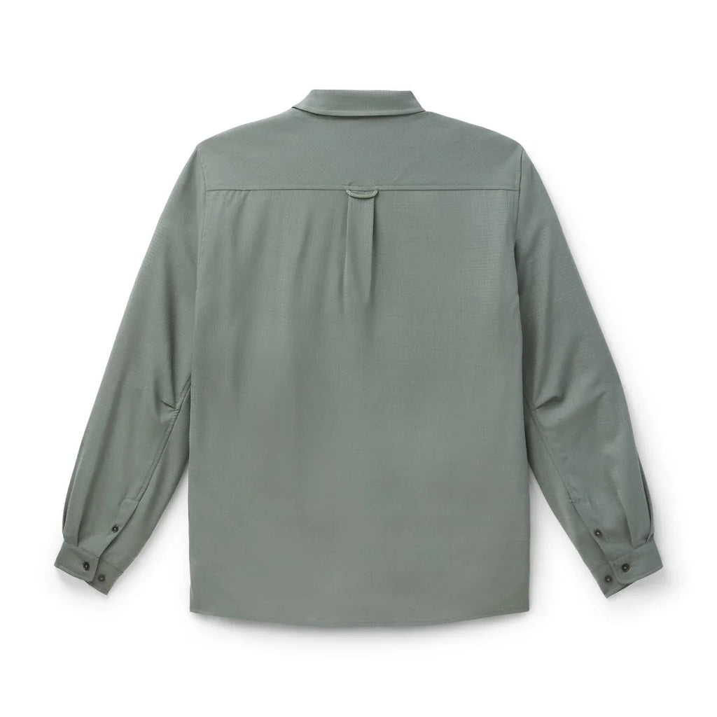 Men's Lightweight Wool Blend Trail Shirt - Green