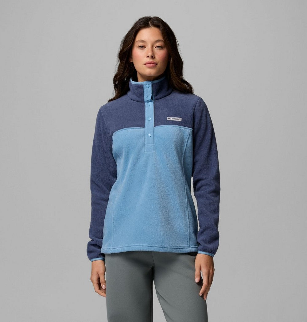 Women's Half-Snap Fleece Pullover - Navy