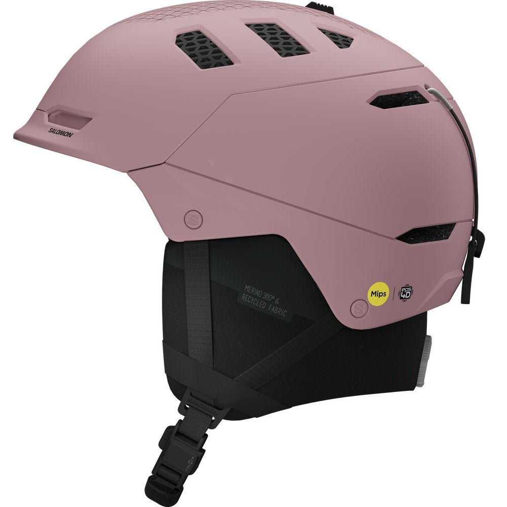 Unisex Ventilated Snow Sports Helmet - Purple