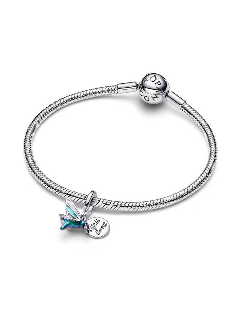 Sterling Silver Hummingbird Dangle Charm
