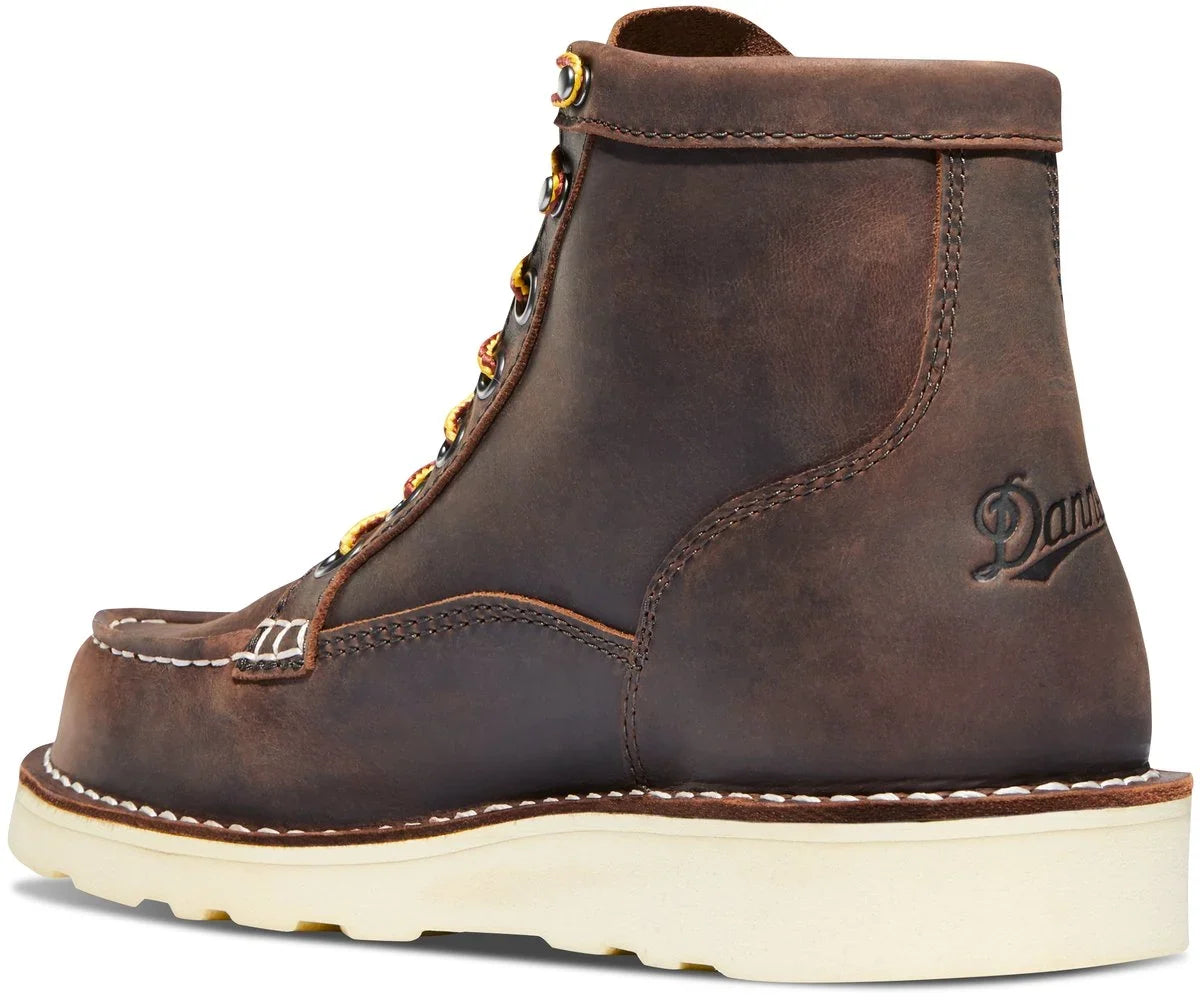 Women's 6-Inch Steel Toe Work Boot - Brown