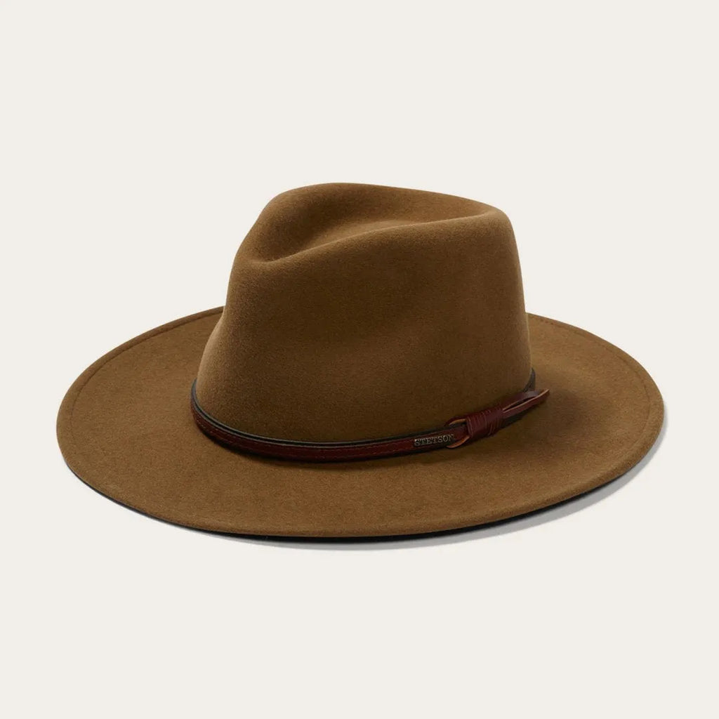 Bozeman Outdoor Wool Hat - Brown Color
