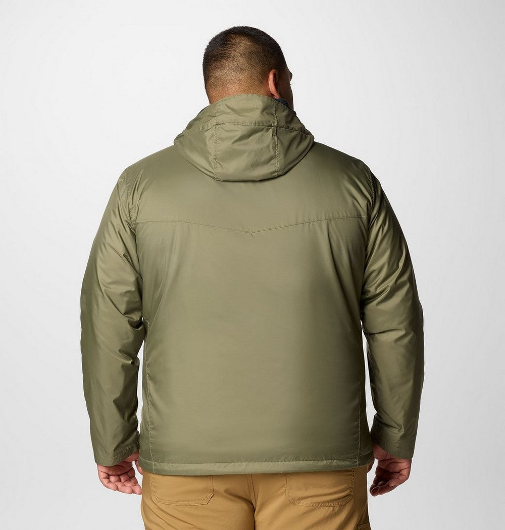Men's Big Water-Resistant Sherpa-Lined Jacket