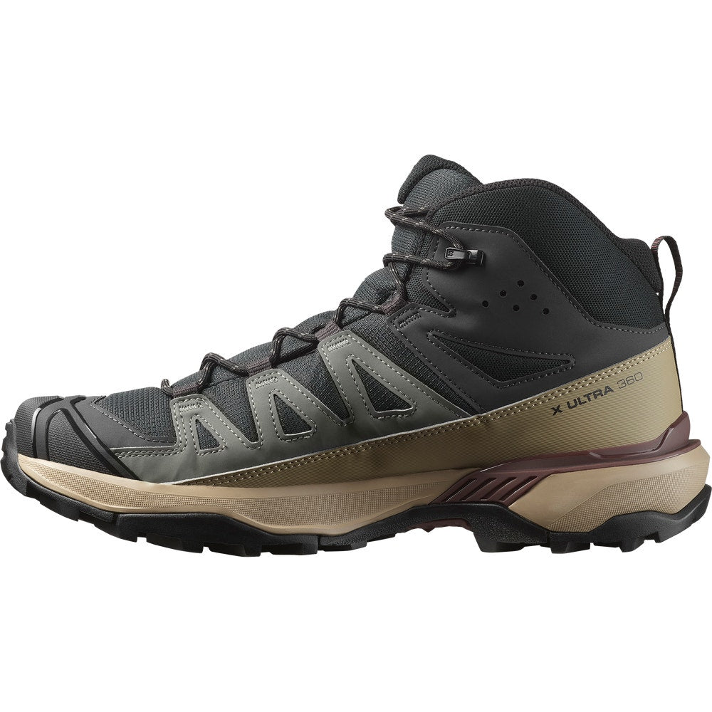 Men's Waterproof Mid Hiking Boots - Tan