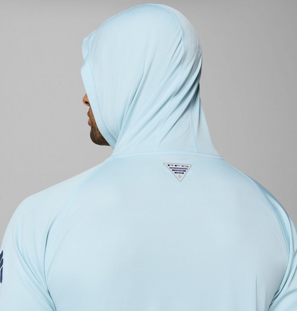 Men's Long-Sleeve Sun Hoodie - Gray