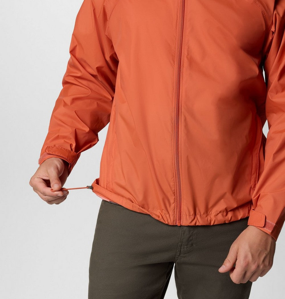 Men's Packable Light Rain Jacket - Tuscan