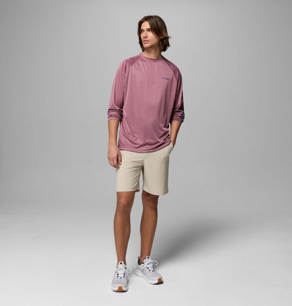 Men's Long-Sleeve Sun Protection Shirt - Gray