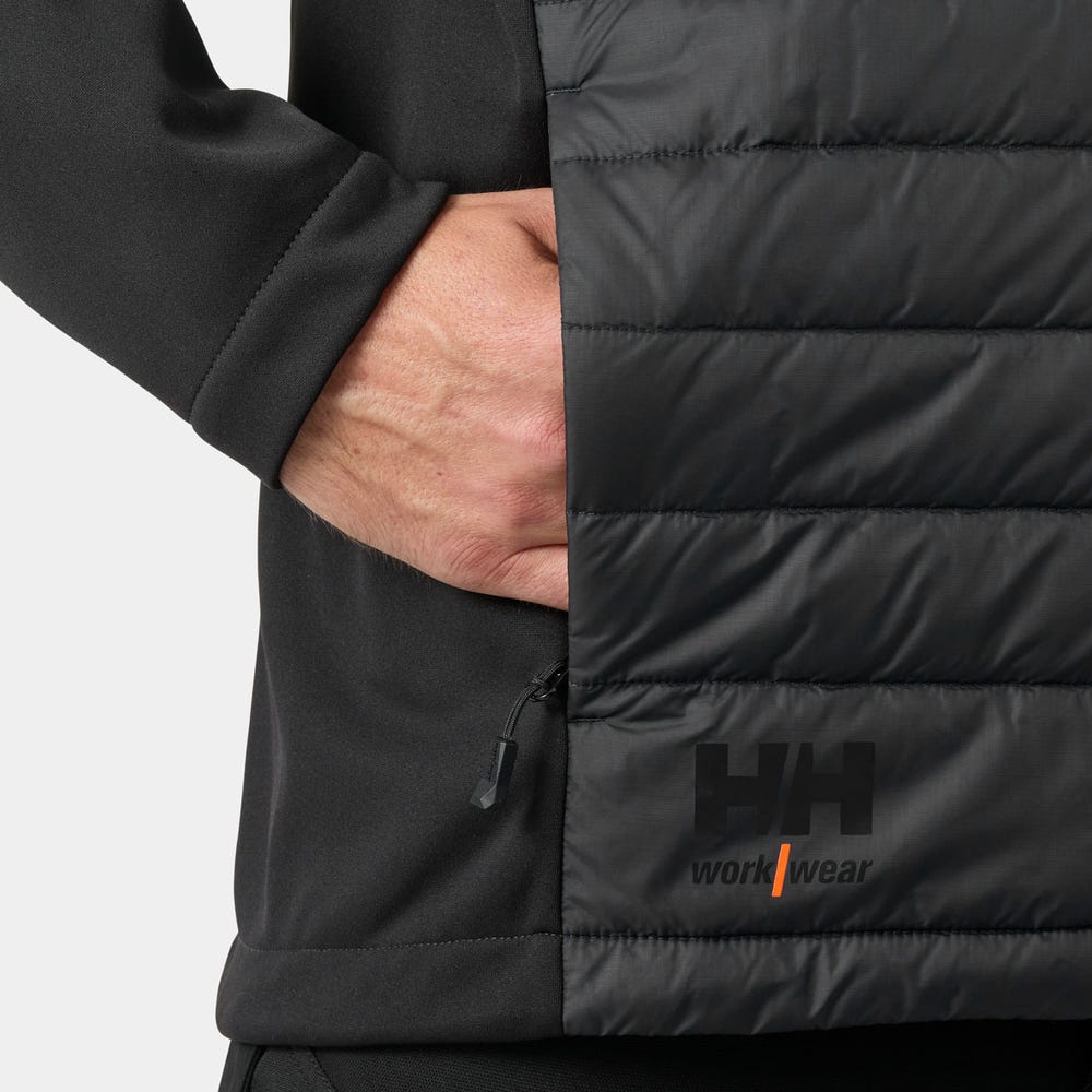 Hybrid Insulated Work Jacket - Navy