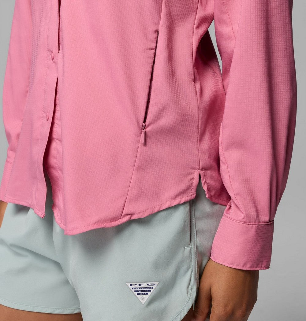 Women's Long Sleeve Fishing Shirt - Stone