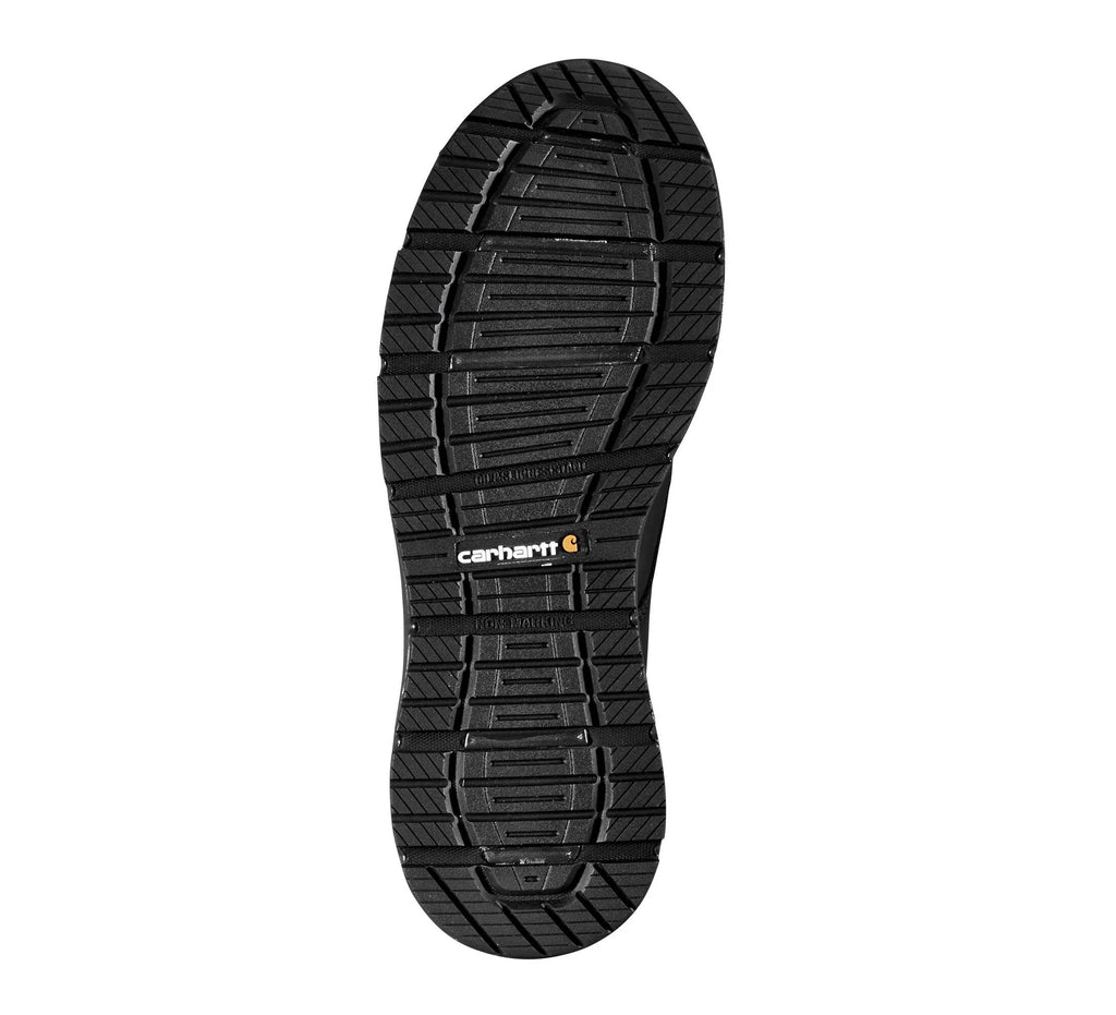 Waterproof Steel Toe Wedge Work Boot - Black