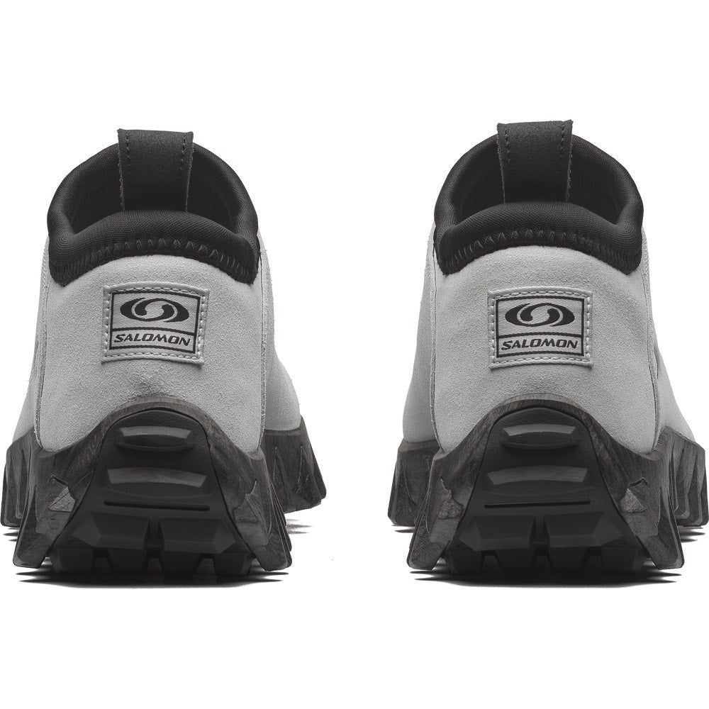 Suede Winter Slip-On Clog - Black