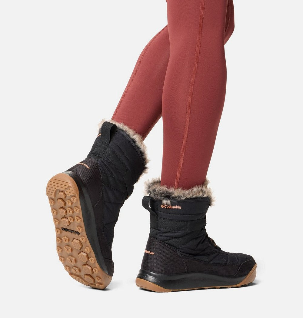 Women's Insulated Winter Ankle Boot - Gray Purple
