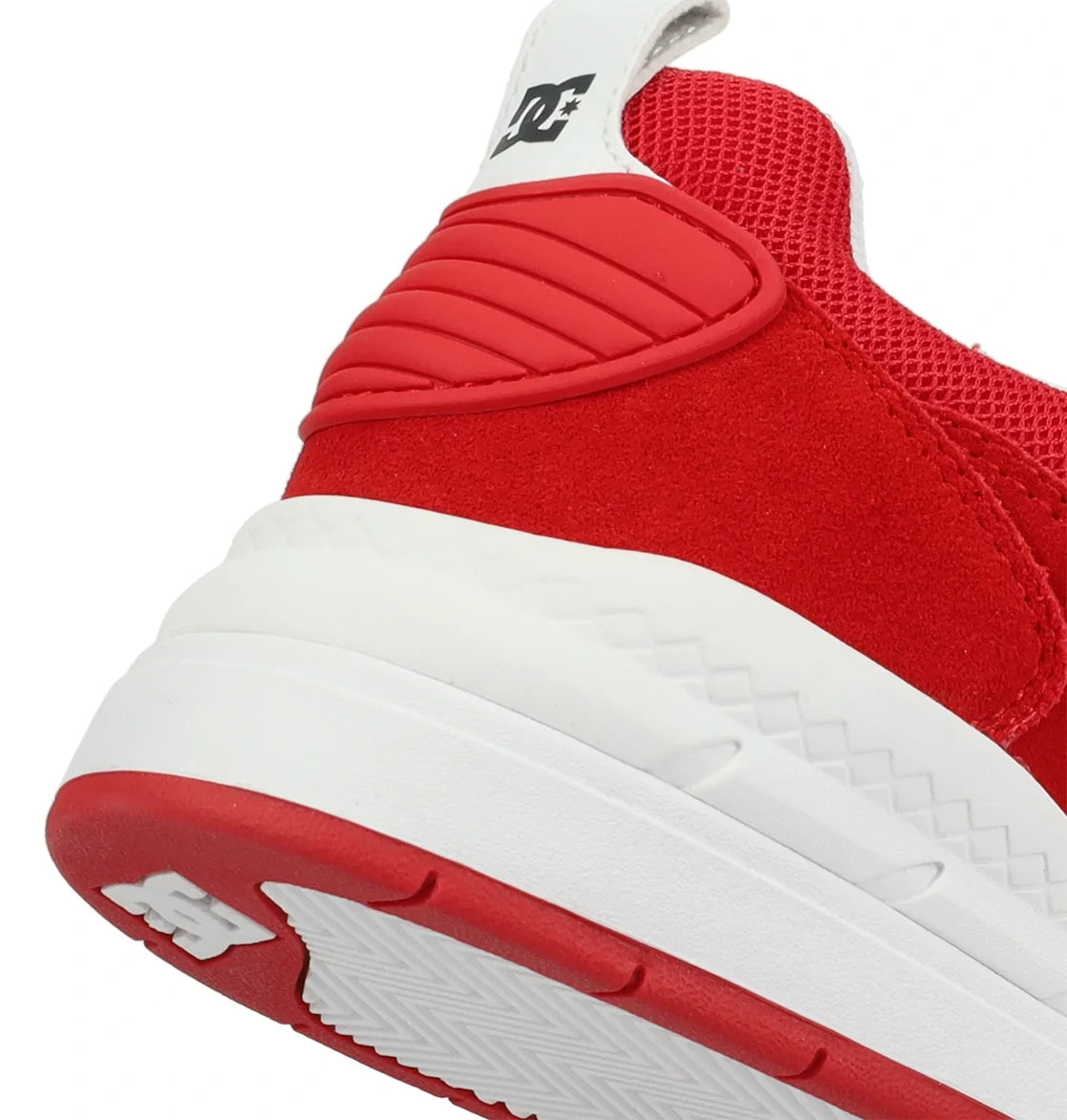Men's Padded Skate Sneakers - Red White Black