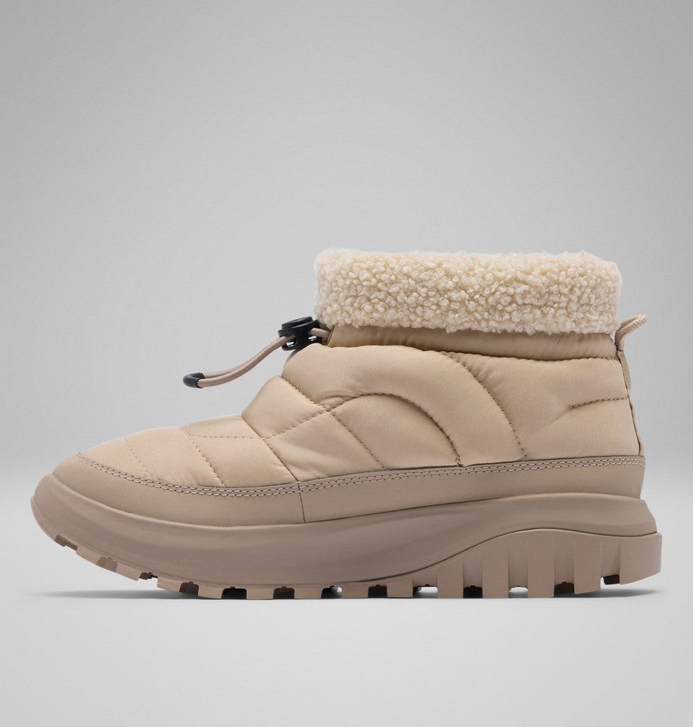 Women's Wide Insulated Short Winter Boot - Grey