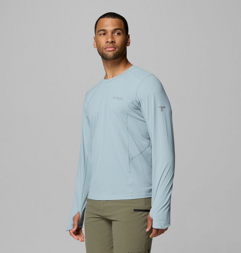 Men's Cooling Long Sleeve Sun Shirt - Green