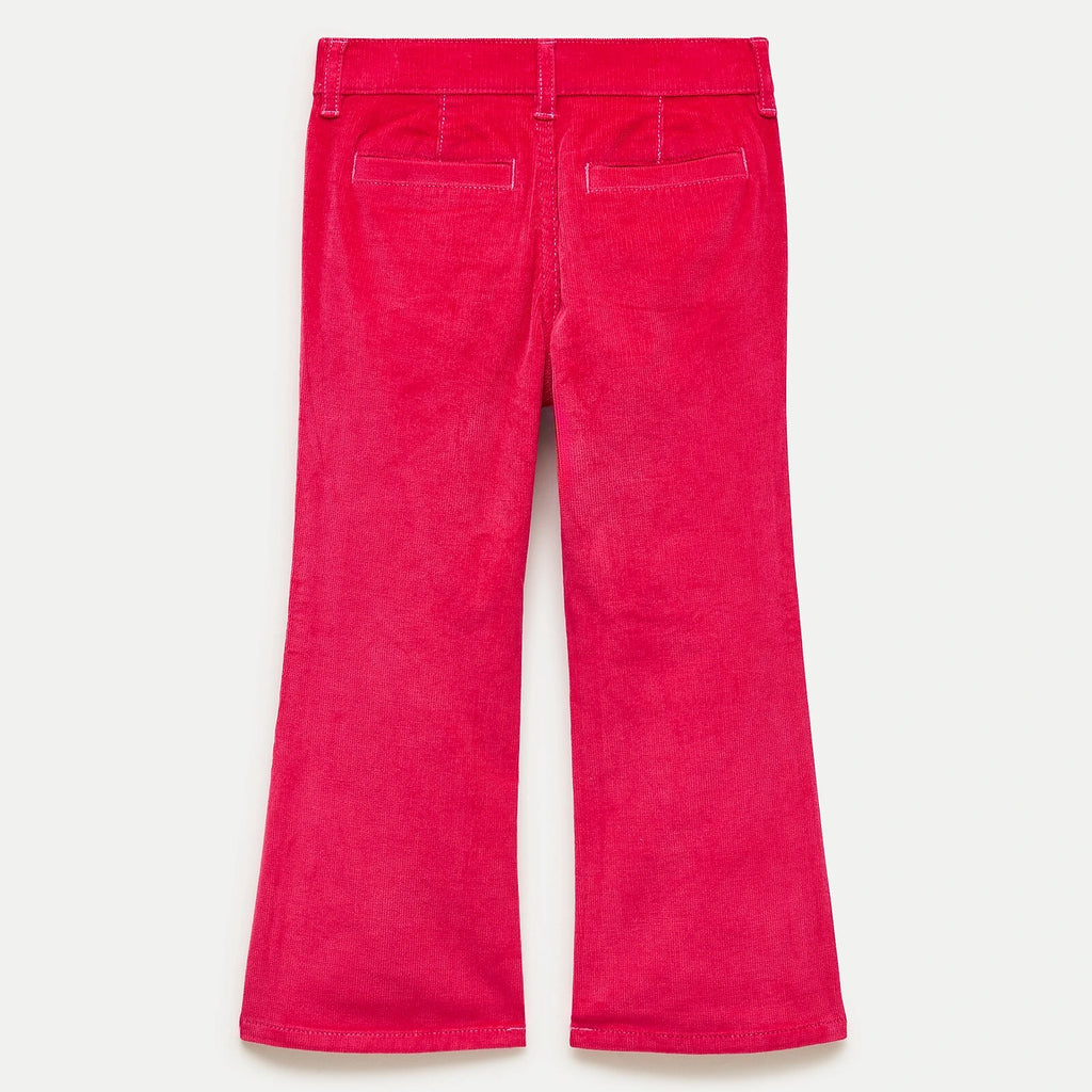Girls' Stretch Corduroy Flare Pants - Lavender