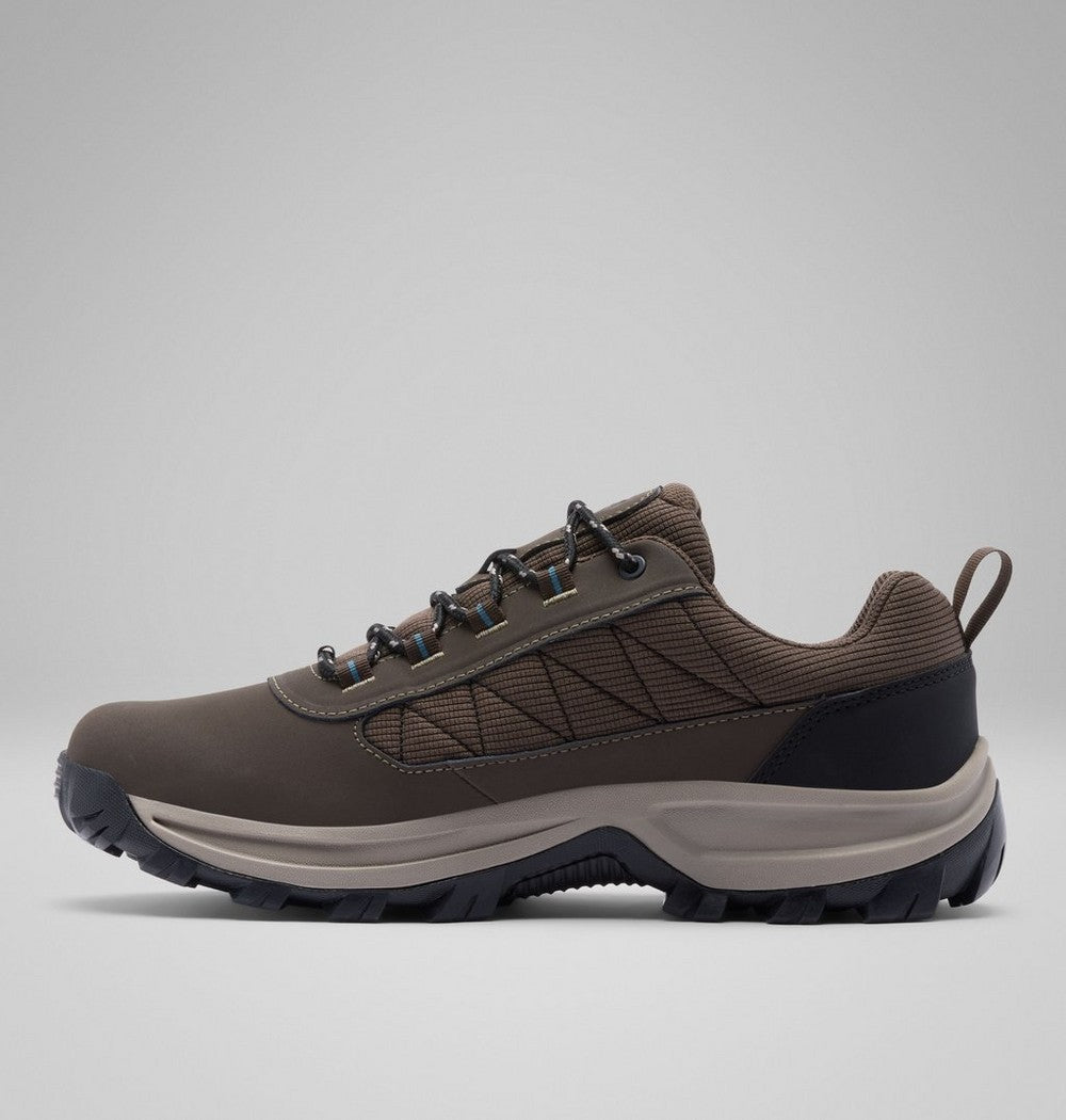 Men's Waterproof Low Hiking Shoe - Gray Red