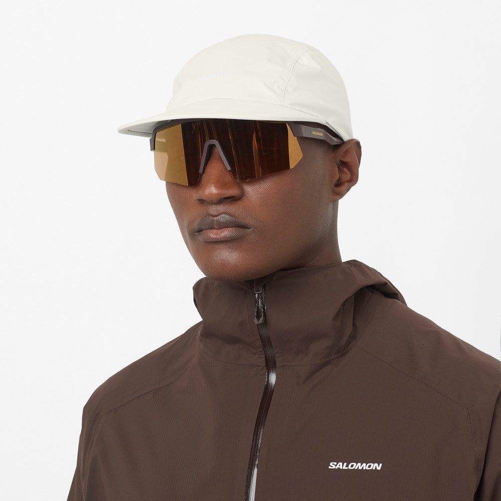 Waterproof Packable Running Cap - Umber