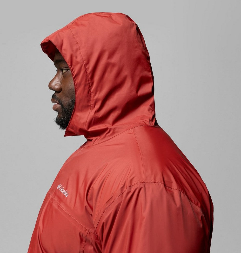 Men's Big Seam-Sealed Rain Jacket - Blue