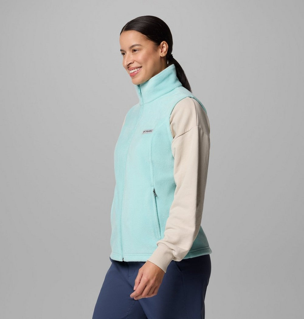 Women's Fleece Vest - Chalk