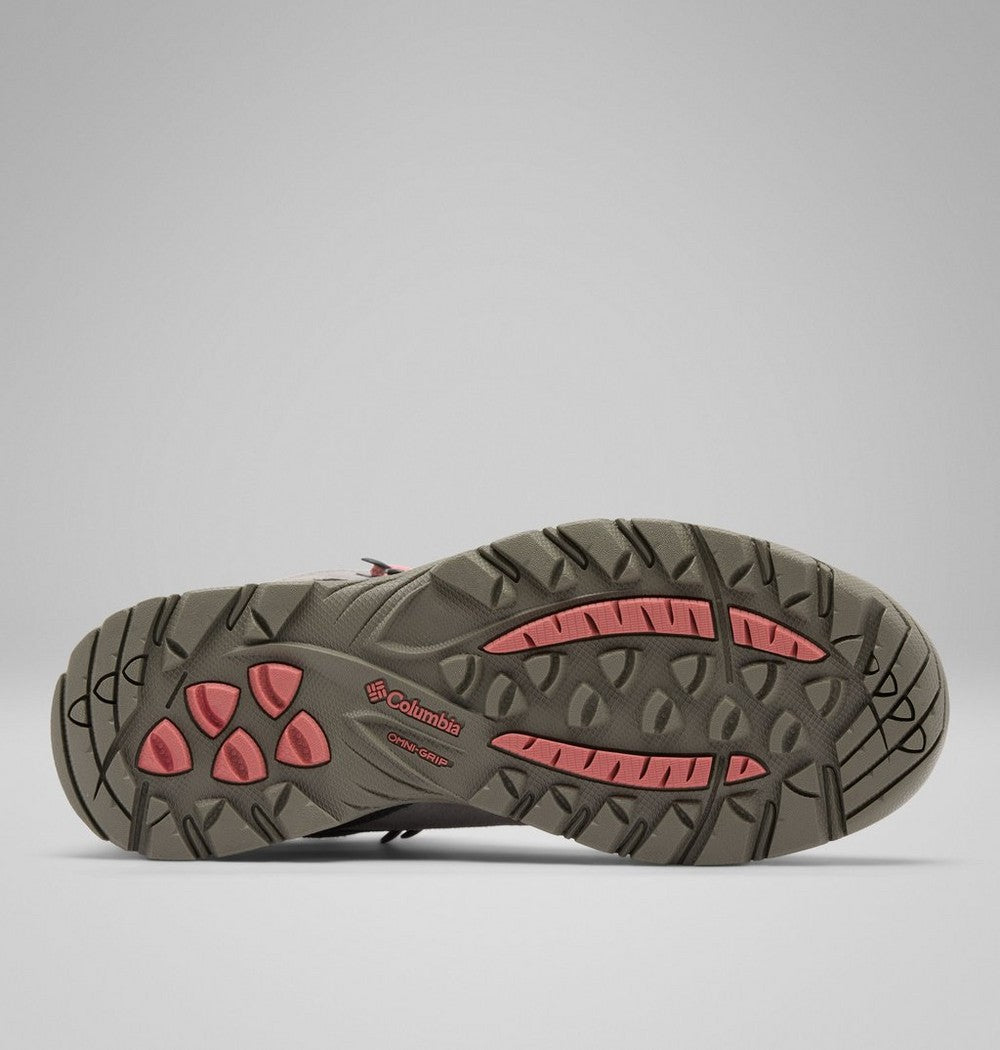 Women's Waterproof Mid Hiking Boots - Pink