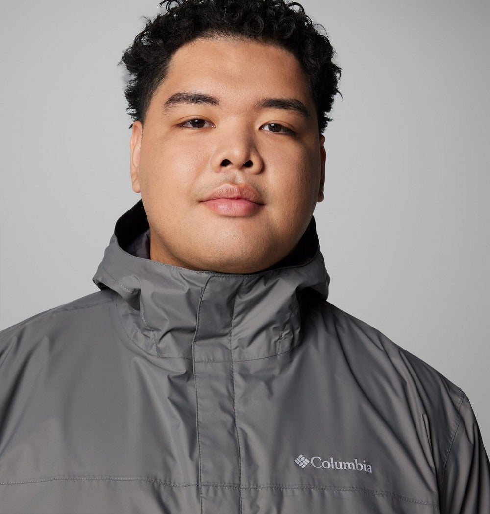 Men's Big Seam-Sealed Rain Jacket - Blue