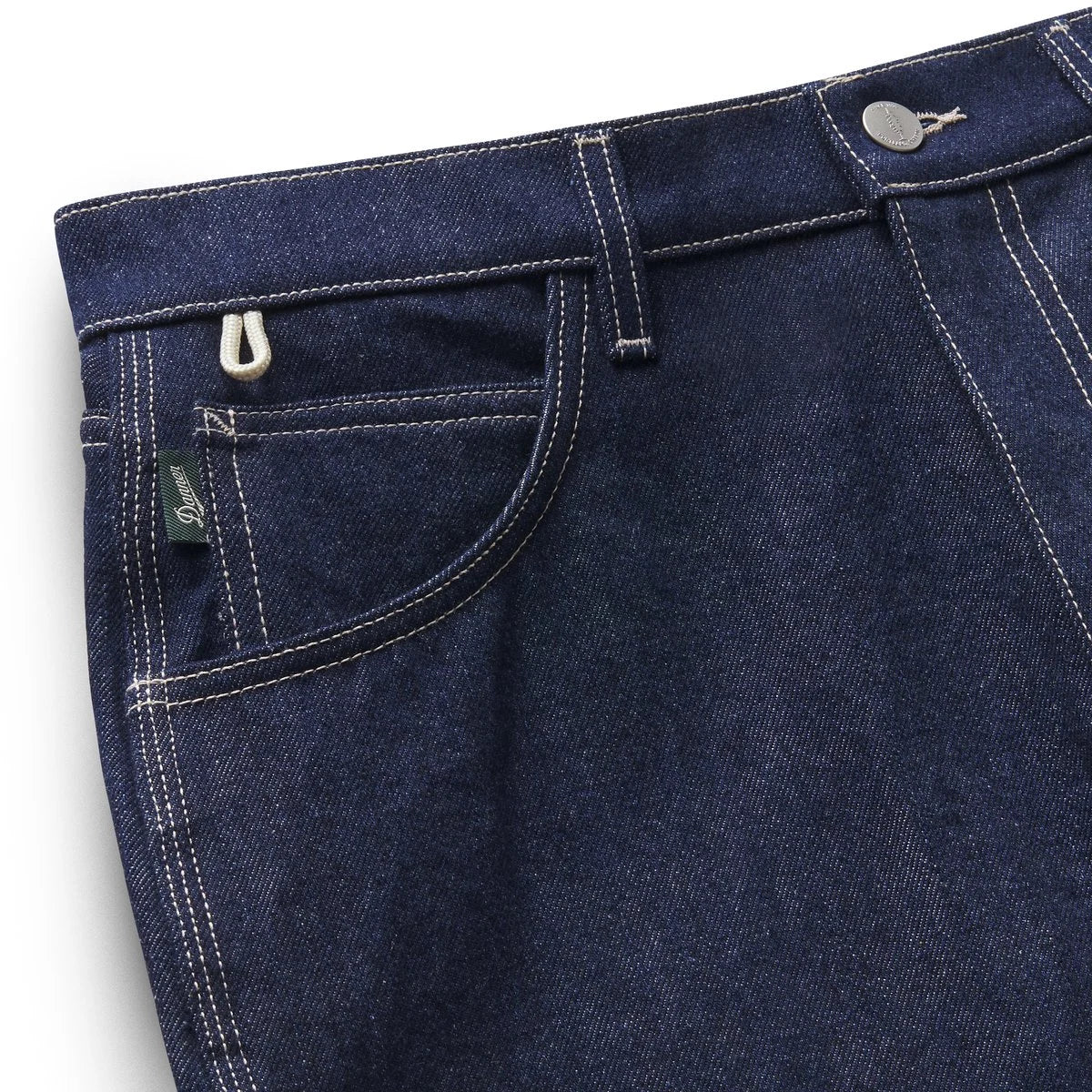 Men's Double-Knee Denim Work Pants - Indigo