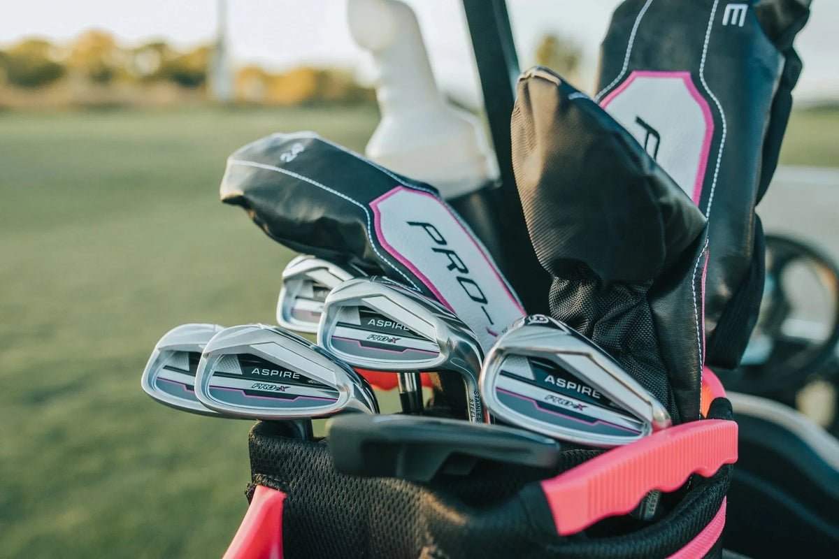 Aspire PRO-X Women's Complete Right-Hand Golf Club Package Set - Regular And Petite Sizes