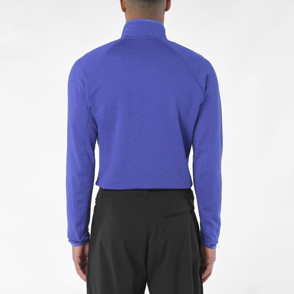 Men's Lightweight Half-Zip Fleece - Brown