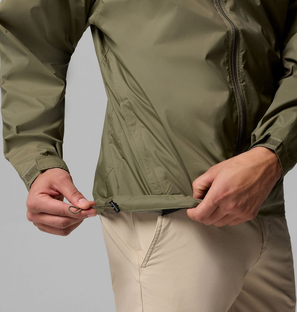 Men's Packable Light Rain Jacket - Tuscan